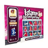 İslamı Öğreniyorum - Abdest Öğreten Yapboz - Ahşap Puzzle - Kız Çocuk Yapboz - 3 Yaş ve Üzeri Eğitime Yardımcı Oyuncak