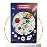 Ahşap Gezegenleri Öğreniyorum Puzzle - Gezegen Yapboz - Eğitici Oyuncak - 4 Yaş ve Üzeri Eğitime Yardımcı Oyuncak
