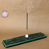 Uretti - Zehra 8449 - El Yapımı Seramik Tütsü Kayığı - 6 x 24 cm