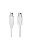Samsung-ipho Uyumlu Beyaz Type-C to Type-C Hızlı Şarj-Data Kablosu(20W PD,QC3.0,Sarj-voltaj Korumalı
