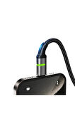 60 watt hızlı şarj type c süper kablosu 1m type-c To type-c İp örgü For İphone 15-16-Pro max+Samsung
