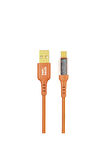 Hızlı 1 M Şarj Kablosu usb-Type C(18W)İp örgü halat tipi sağlam sarj kablosu Hızlı USB to Type C