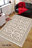 Pamuk Dokuma Taban Kaymaz Yıkanabilir Klasik Desenli  Salon Halısı Mutfak Halısı Koridor Halısı