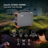 Ctechi - GT200 - 240Wh - Taşınabilir Güç Kaynağı