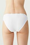 U.S. Polo Assn. Kadın 5'li Slip (Siyah-Beyaz-Ten-Beyaz-Ten)