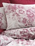Cotton Box Dual Çift Kişilik Nevresim Takımı Vilda Bordo