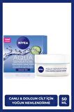 Nivea Aqua Sensation Canlandırıcı Yüz Bakım Kremi 50ml, Nemlendirici, Salatalık Özü, Dolgun Cilt