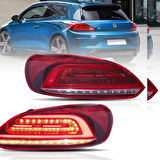 Volkswagen Scirocco 2009-2015 Uyumlu 2015 Dizayn LED Stop Takımı