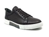 Hidayet Özel 01 %100 Hakiki Deri Ortopedik Erkek Yazlık Rahat Günlük Sneaker Ayakkabı 40-44