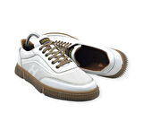 %100 Hakiki Deri Rahat Ortopedik Erkek Günlük Sneaker Spor Ayakkabı Yeni Sezon 39-44