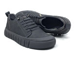 Taşpınar %100 Hakiki Nubuk Deri Erkek Günlük  Rahat Kışlık Sneaker Bağcıksız Ayakkabı Yeni Sezon 40-44