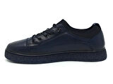 Catelli %100 Deri Ortopedik Erkek Kışlık Rahat Günlük Bağsız Sneaker Ayakkabı 40-44
