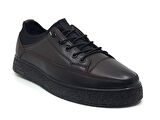 Catelli %100 Deri Ortopedik Erkek Kışlık Rahat Günlük Bağsız Sneaker Ayakkabı 40-44