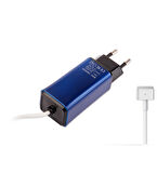 Apple MacBook 45W-60W MagSafe 2 Mini Adaptör Laptop Şarj Mavi