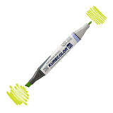 Zig Kurecolor Kc3000 Twin S Marker Kalem 125 Yellow Green