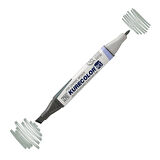 Zig Kurecolor Kc3000 Twin S Marker Kalem 845 Green Gray