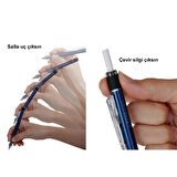 Tombow Mono Graph Mekanik Versatil Uçlu Kalem 0.7 Pastel Buz Mavi (MG-44R7)