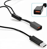 Xbox 360 Kinect Sensor System için Adaptör Kinect USB AC Adaptör Güç Kaynağı Kablosu