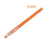 Pilot Frixion Ball Stick Roller Silinebilir Jel Kalem 0.7 mm Turuncu F04-O 3 Adet