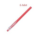 Pilot Frixion Ball Stick Roller Silinebilir Jel Kalem 0.7 mm Mercan F06-CP 6 Adet