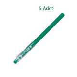 Pilot Frixion Ball Stick Roller Silinebilir Jel Kalem 0.7 mm Yeşil F18-G 6 Adet
