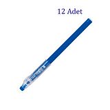 Pilot Frixion Ball Stick Roller Silinebilir Jel Kalem 0.7 mm Mavi F14-L 12 Adet