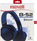 Maxell MLA B52 Kulaküstü Kablolu Kulaklık Siyah/Mavi