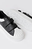 Çocuk Kaydırmaz Taban Unisex Cırtlı  Spor Ayakkabı