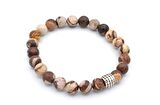 DOĞAL LEOPAR JASPER TAŞI BİLEKLİK 1.KALİTE DOĞAL TAŞ 010