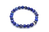 DOĞAL FASET KESİM LAPİS LAZULİ BİLEKLİK 1.KALİTE