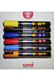 Uni Posca Unı Posca Pc-5m 6'lı Set