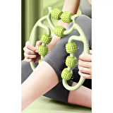 9 Tekerlekli Boyun Bacak Ayak Bel Masaj Aleti Çok Fonksiyonlu Manuel (4915)