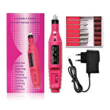 Elektrikli Manikür Pedikür Törpüsü Profesyonel Bakım Süsleme Elektrikli Tırnak Törpü Makinesi (4915)