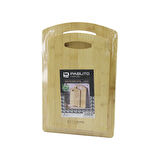 2PCS SET  AHŞAP BAMBU KESİM PANOSU - KESME TAHTASI  18X28X1CM--22X32X1CM (4915)