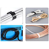 BEYAZ   3.6X150MM  PLASTİK CIRT KELEPÇE  100PCS (4915)