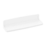 ZEN ETEJER BEYAZ SERT PLASTİK YAPIŞKANLI - DUVARA MONTE 8X29.5CM (4915)
