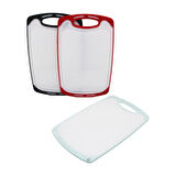 40X24CM  BÜYÜK  PLASTİK  KESİM PANOSU  KAYMAZ SİLİKON KENARLIK - 10MM KALINLIK (4915)