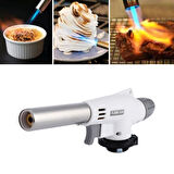 1300°c Çok Amaçlı Gaz Torch Çakmak - Mutfak, Mangal, Lehimleme Pürmüz Alev Tabancası (4915)