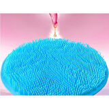 Yuvarlak Vantuzlu Banyo Sırt Kese Matı 26 Cm (4915)