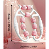 Selülit Masaj Aleti 9 Tekerlekli Lenf Drenaj Rulosu (4915)