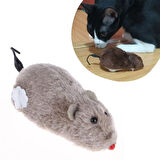 Kurmalı Kedi Eğitim Oyuncağı Tüylü Peluş Fare Yakalama İnteraktif Sevimli Eğlenceli Oyuncak (4915)
