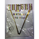 Happy Birthday To You Flama Bayrak Süs (4915)