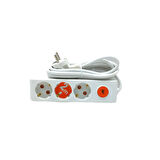 3LÜ ANAHTARLI 2MT.UZATMA KABLO GRUP PRİZ (4915)