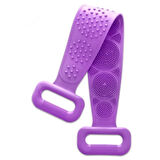 70 cm Çift Taraflı Sırt Kesesi -Silikon Duş Kesesi - Peeling Banyo Kesesi (4915)