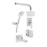 Artema Root Square Ankastre Duş Seti A49280