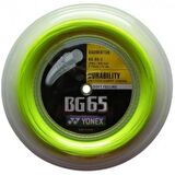 YONEX BG 65-2 BADMİNTON KORDAJI SARI (200m)