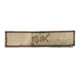 Single Sword Nakış İsimlik(TUR ARMY)