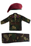 Single Sword Çocuk Asker Kıyafeti USA-2
