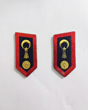 Single Sword plastik jandarma asayiş yaka spoletleri  ASAYİŞ-İkmal