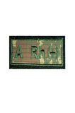 Single Sword Nakış Kan Grubu Patch - Peç TSK-A RH (+)